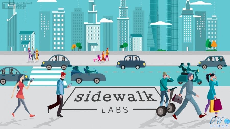 Google запустил стартап Sidewalk Labs