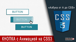 Кнопка с анимацией для сайта на CSS